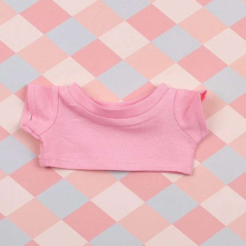 Blank Mini Doll T-Shirts — Light pink no-logo T-shirt
