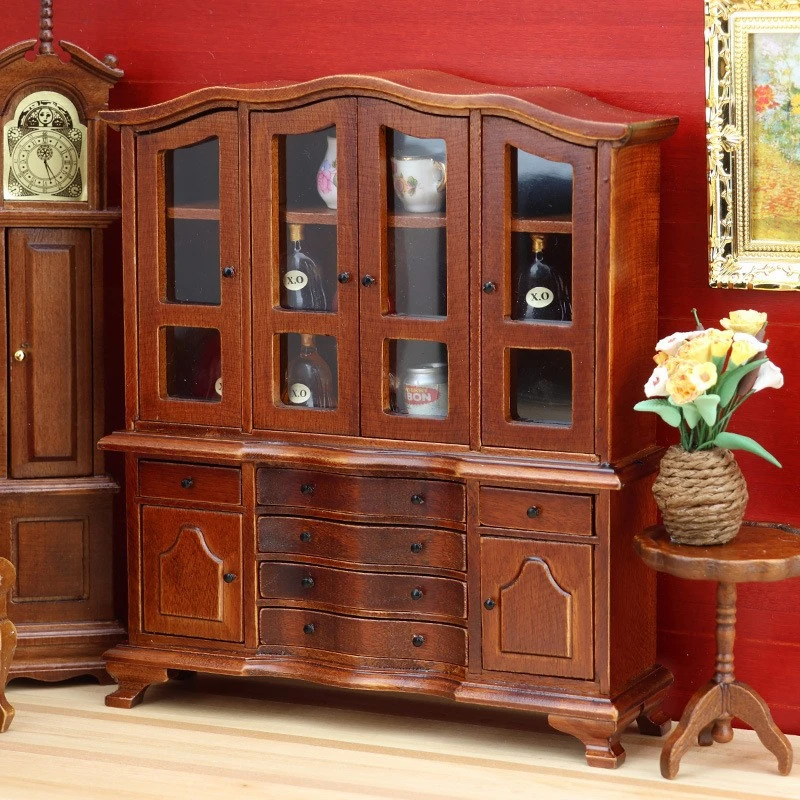 Classic Wooden Miniature Cabinet — Main product photo