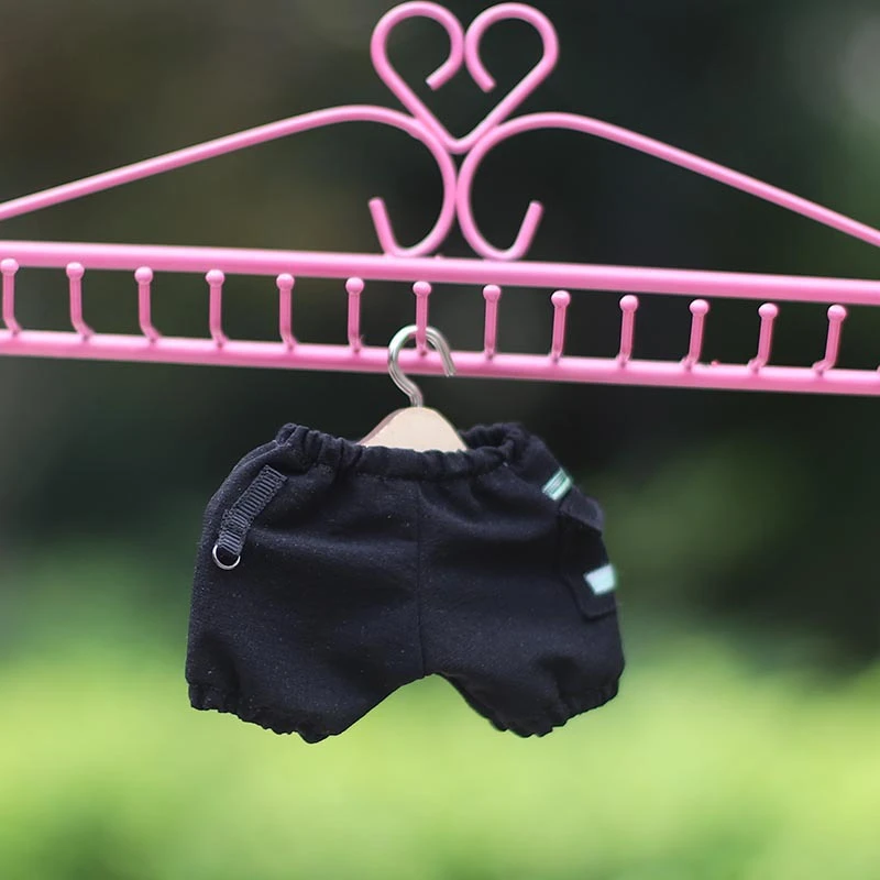 Doll Denim and Casual Pants Collection — Black tapered cargo pants single piece