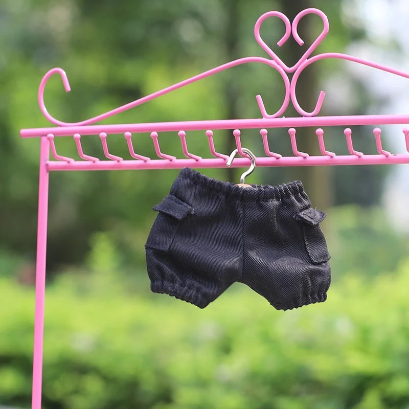 Doll Denim and Casual Pants Collection — Black tapered cargo pants single piece