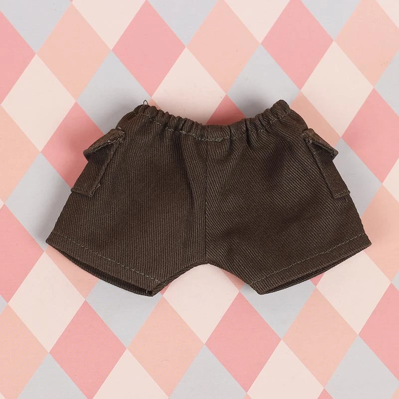 Hoodie, Beanie and Pants Doll Set — Denim shorts