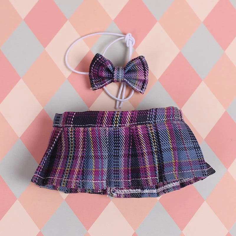 JK Pleated Doll Skirt Sets — JK pleated skirt bow tie 2-piece set - Esports Girl