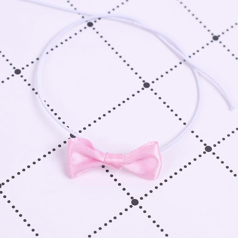 Mini Doll Bow Ties and Neckties — Pink bow tie