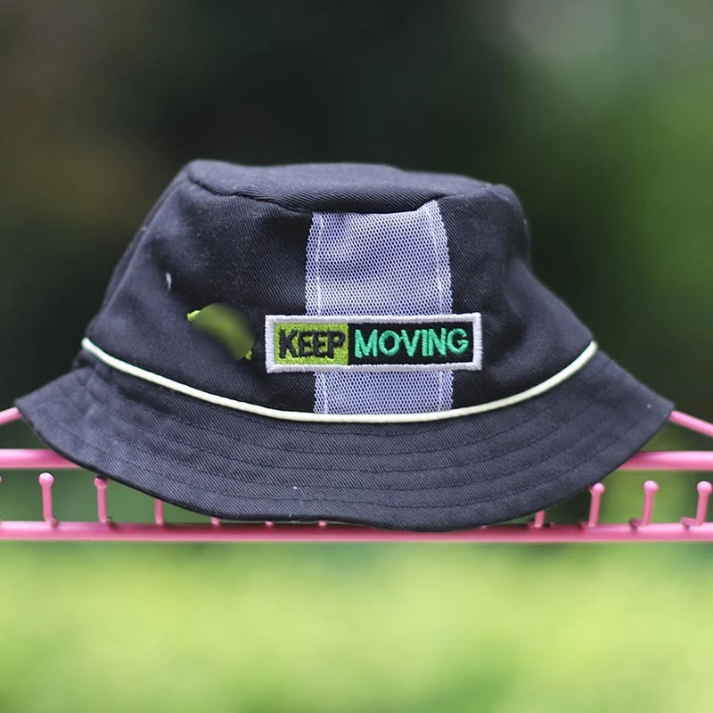 Mini Doll Bucket Hats and Caps — Black bucket hat
