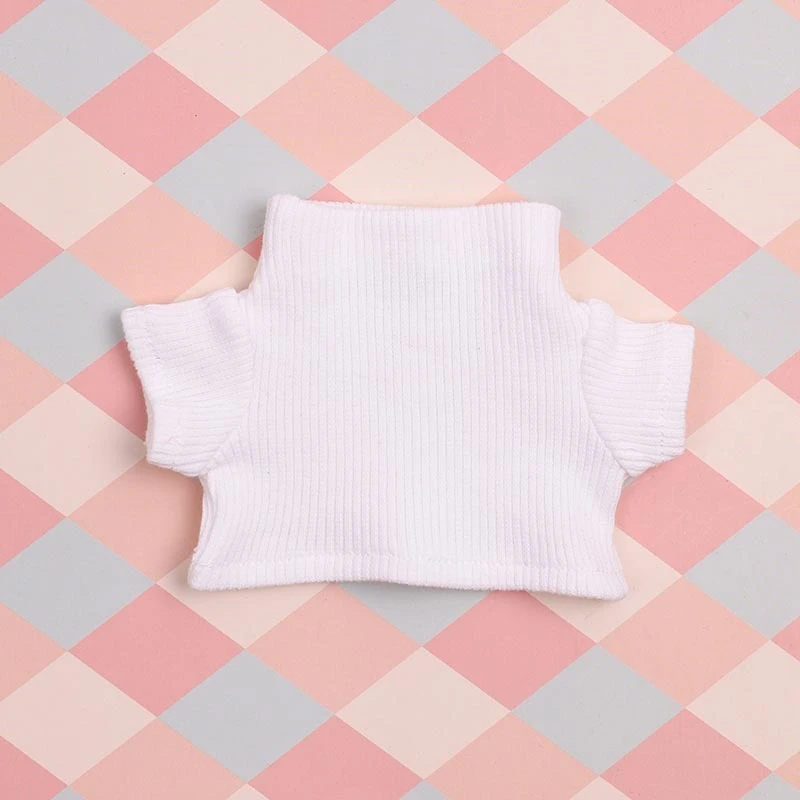 Mini Doll Sweaters — White turtleneck sweater