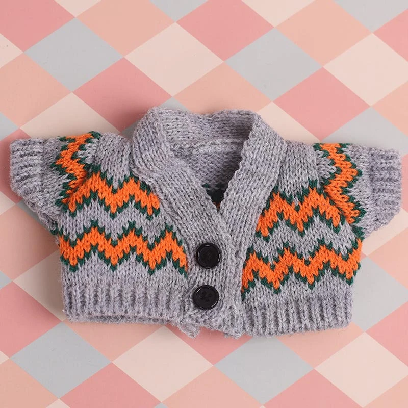 Mini Doll Sweaters — Grey sweater