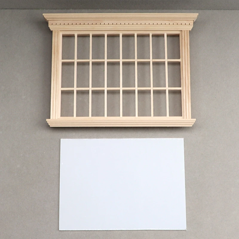 Miniature 24-Pane Window Frame — Main product photo