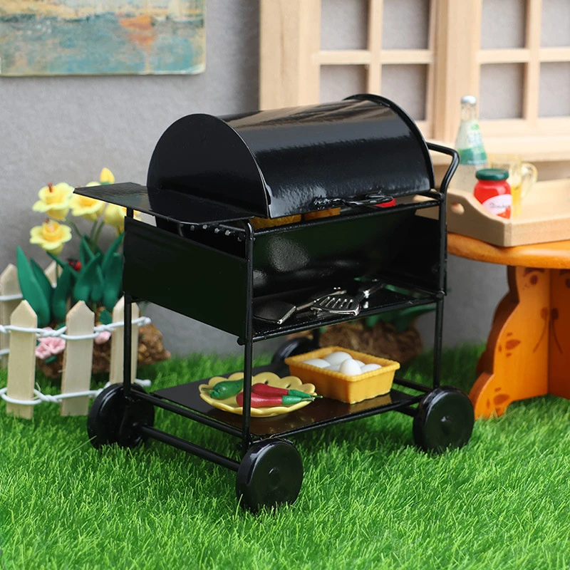 Miniature BBQ Grill Cart — Main product photo