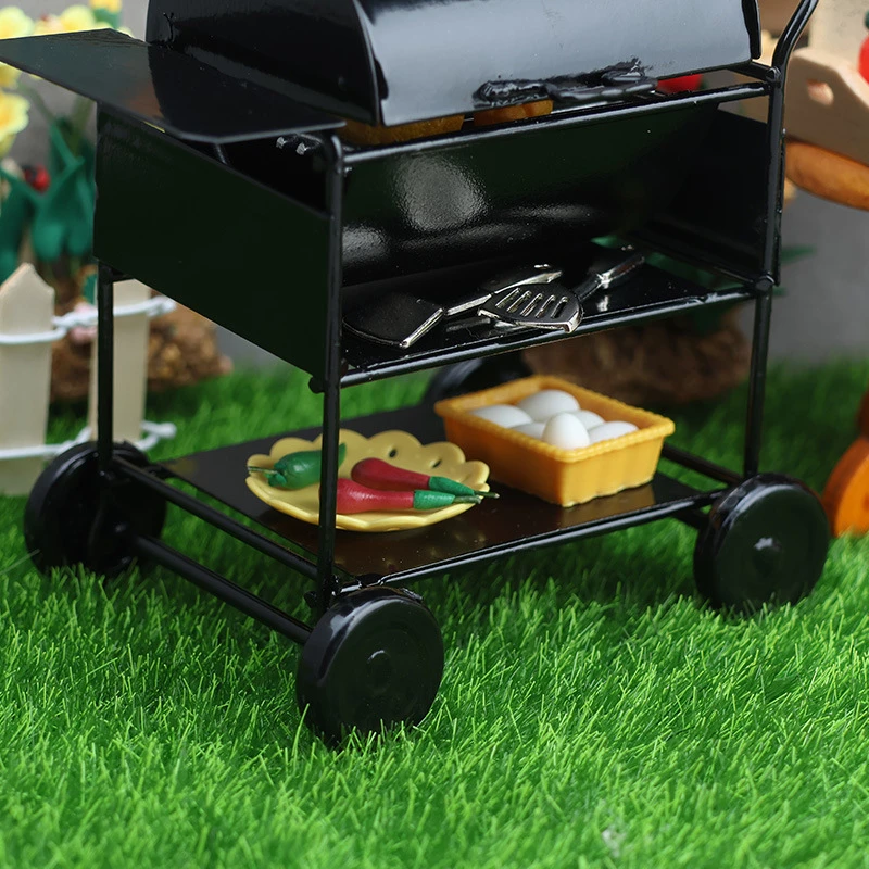 Miniature BBQ Grill Cart — Main product photo