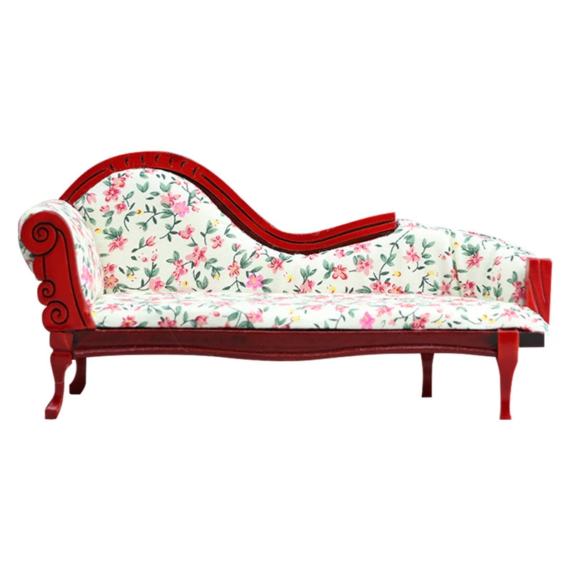 Miniature Chaise Longue — wholesale doll clothing and miniature accessory