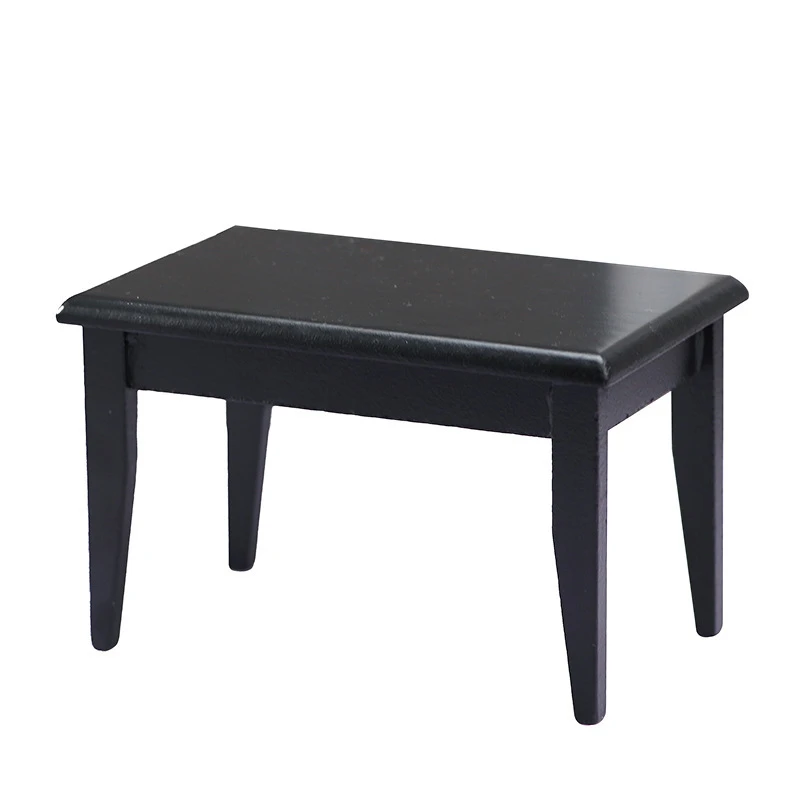 Miniature Dining Table and Chairs — Table Black
