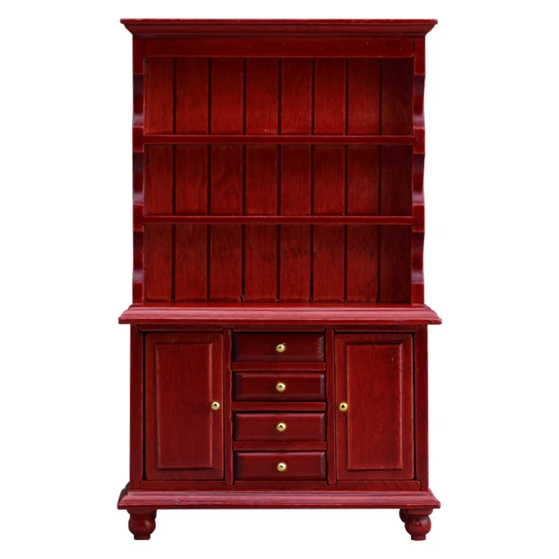 Miniature Display Cabinet — Mahogany