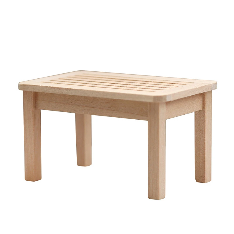 Miniature Garden Bench and Chair Set — Stool