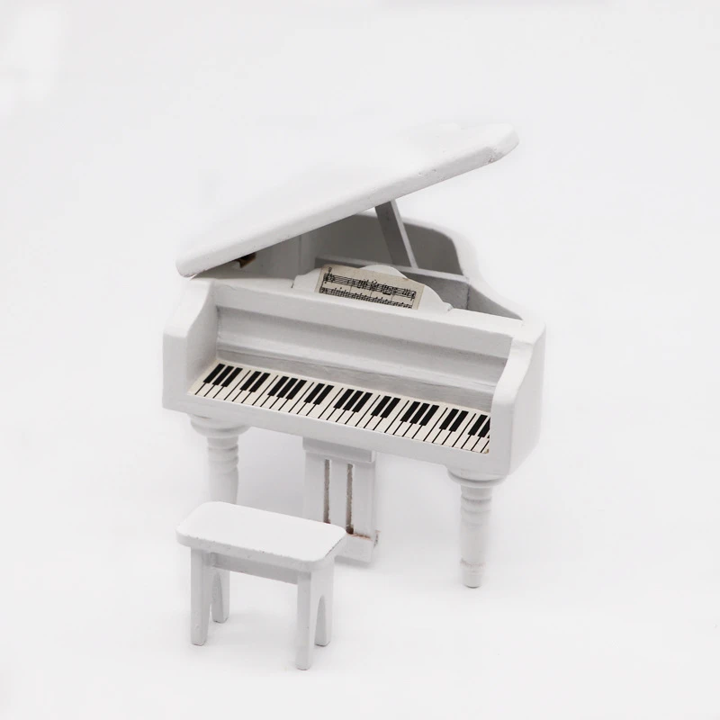 Miniature Grand Piano — wholesale doll clothing and miniature accessory