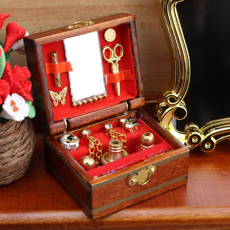Miniature Jewellery Box — wholesale doll clothing and miniature accessory