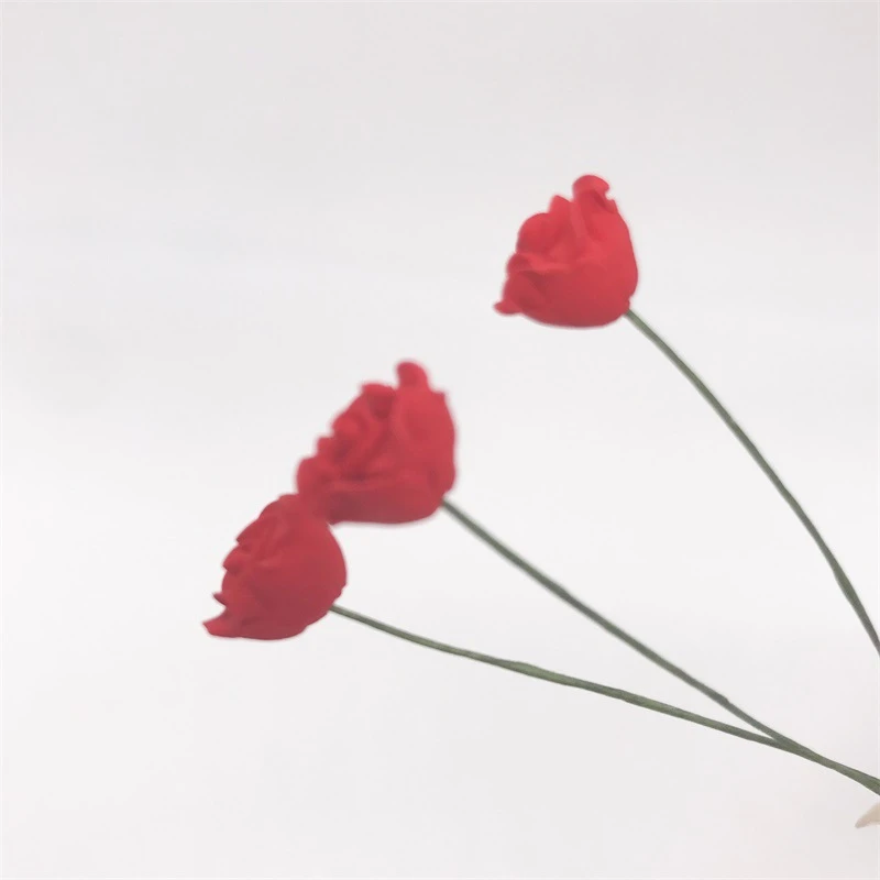 Miniature Rose Stems in Three Colours — Main product photo