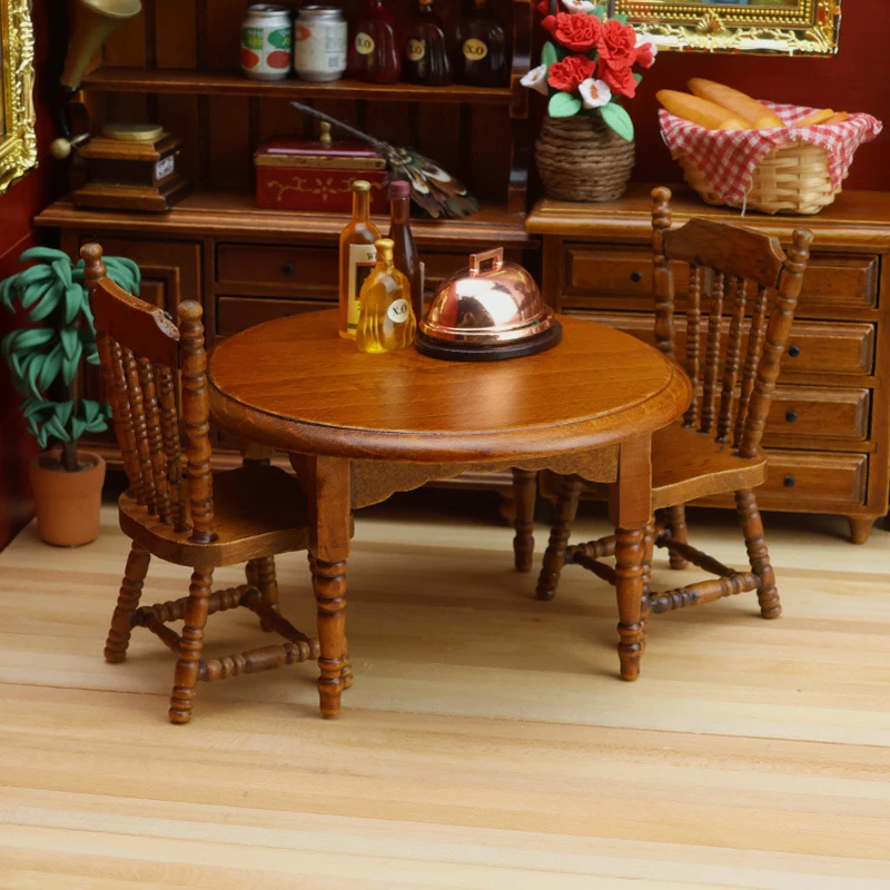 Miniature Round Table and Chairs — Main product photo