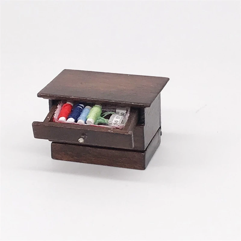 Vintage Miniature Sewing Box — Main product photo