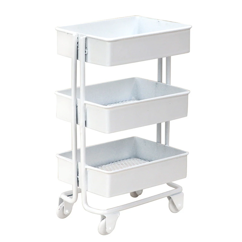 Miniature Storage Trolley — White