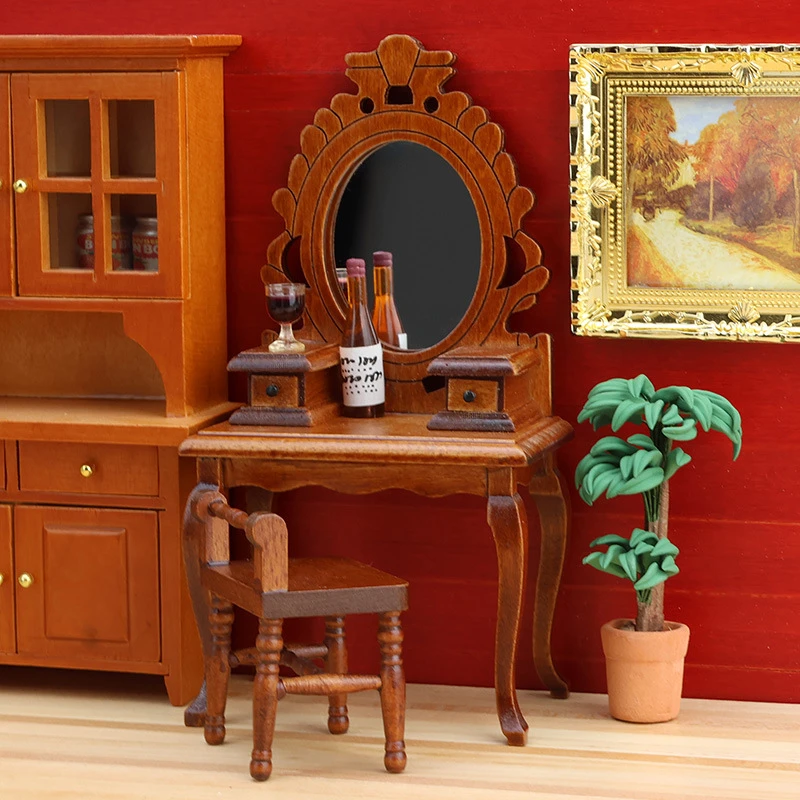 Miniature Vanity Table and Stool — Main product photo