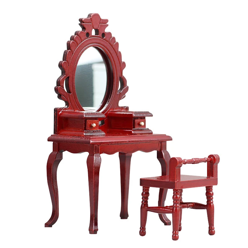 Miniature Vanity Table and Stool — Main product photo