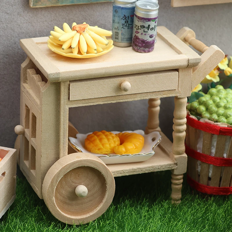 Vintage Miniature Tea Trolley — Main product photo