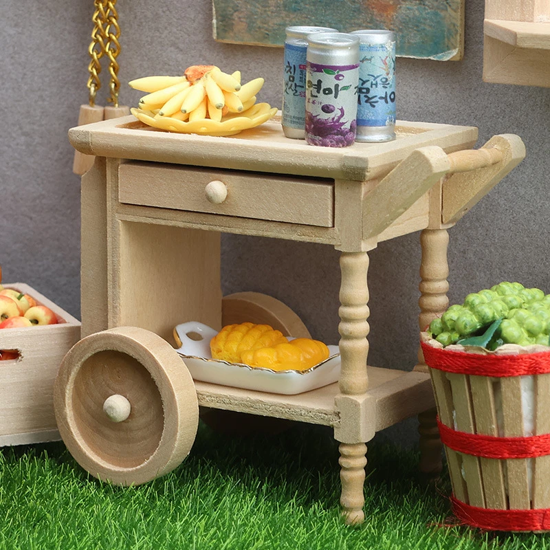 Vintage Miniature Tea Trolley — Main product photo