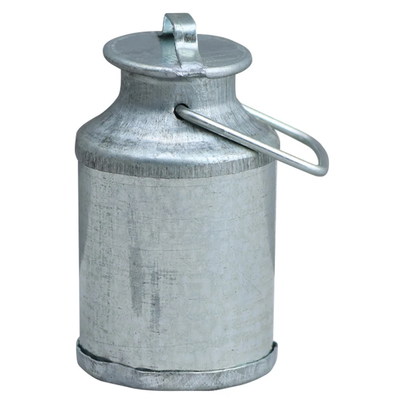 Vintage Miniature Tin Kettle and Milk Jug — Main product photo