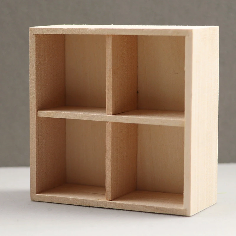 Unpainted Miniature Cabinet Set — wholesale doll clothing and miniature accessory