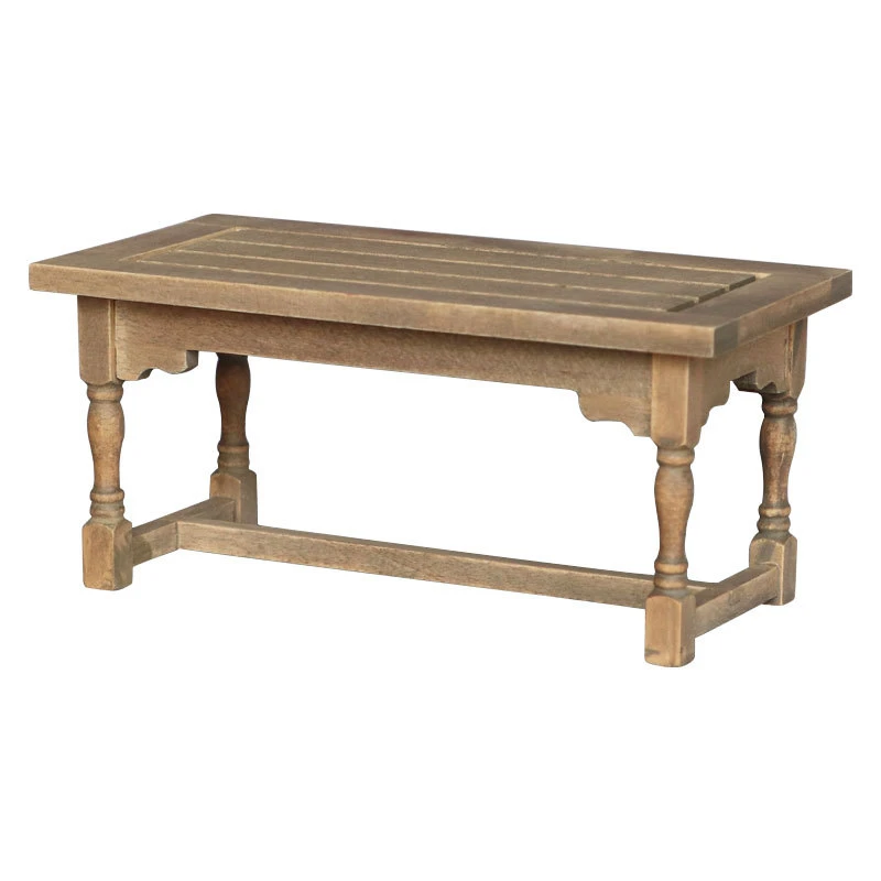 Vintage Distressed Miniature Table and Chairs — wholesale doll clothing and miniature accessory