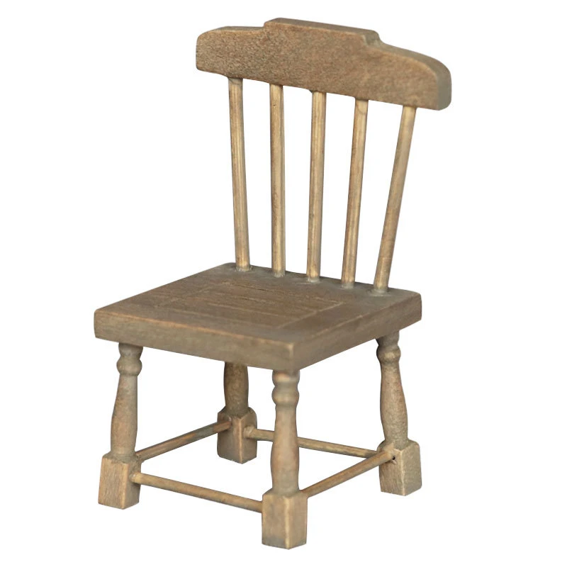 Vintage Distressed Miniature Table and Chairs — Chair
